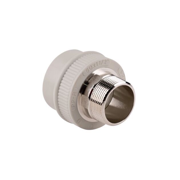 Муфта PPR Thermo Alliance 50х1" 1/2 НР, фото  | SNABZHENIE.com.ua