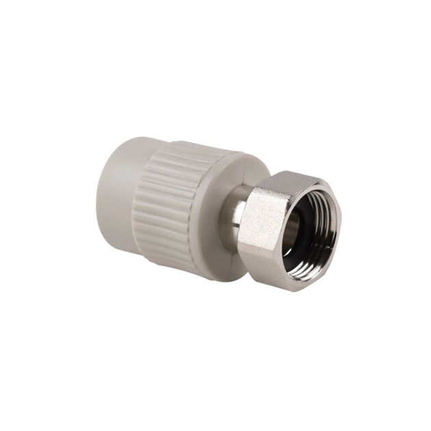 Муфта PPR Thermo Alliance с накидной гайкой 25х3/4", фото  | SNABZHENIE.com.ua