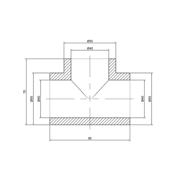 Тройник PPR Thermo Alliance 40, фото , изображение 2 | SNABZHENIE.com.ua Тройник PPR Thermo Alliance 40, фото , изображение 2 | SNABZHENIE.com.ua