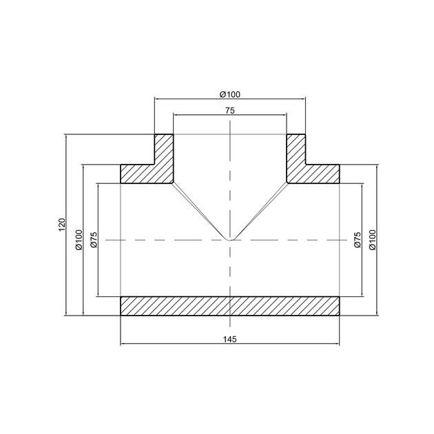 Тройник PPR Thermo Alliance 75, фото , зображення 2 | SNABZHENIE.com.ua Тройник PPR Thermo Alliance 75, фото , зображення 2 | SNABZHENIE.com.ua