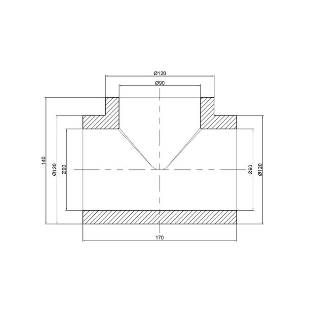 Тройник PPR Thermo Alliance 90, фото , изображение 2 | SNABZHENIE.com.ua Тройник PPR Thermo Alliance 90, фото , изображение 2 | SNABZHENIE.com.ua