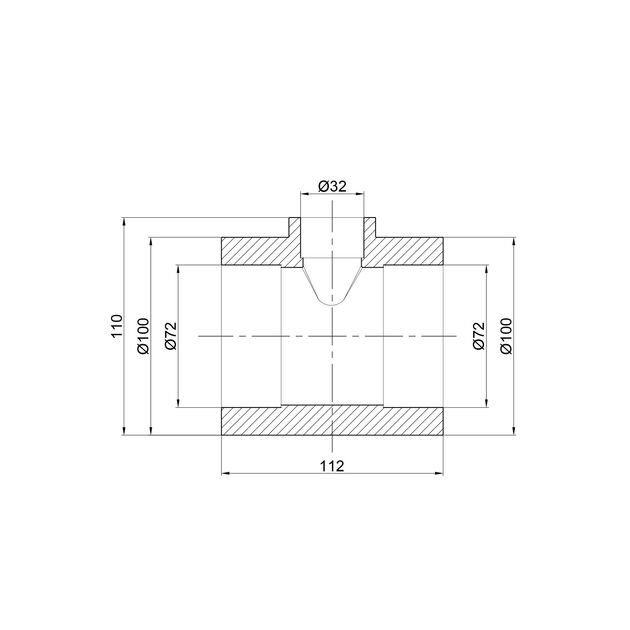 Тройник PPR Thermo Alliance 75х32х75, фото , зображення 2 | SNABZHENIE.com.ua Тройник PPR Thermo Alliance 75х32х75, фото , зображення 2 | SNABZHENIE.com.ua