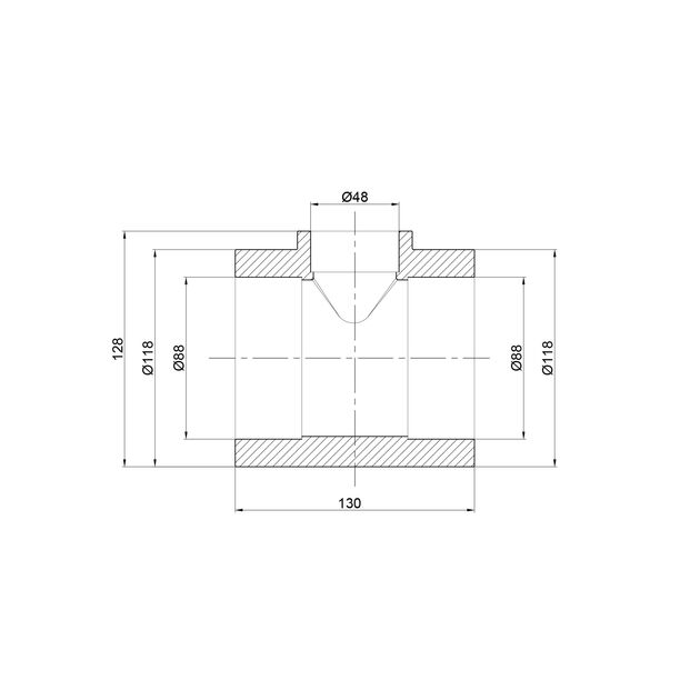 Тройник PPR Thermo Alliance 90х50х90, фото , изображение 2 | SNABZHENIE.com.ua Тройник PPR Thermo Alliance 90х50х90, фото , изображение 2 | SNABZHENIE.com.ua