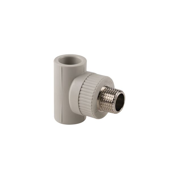 Тройник PPR Thermo Alliance 20х1/2"х20 НР, фото  | SNABZHENIE.com.ua