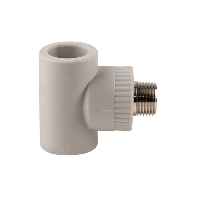 Тройник PPR Thermo Alliance 25х1/2"х25 НР, фото , изображение 3 | SNABZHENIE.com.ua Тройник PPR Thermo Alliance 25х1/2"х25 НР, фото , изображение 3 | SNABZHENIE.com.ua