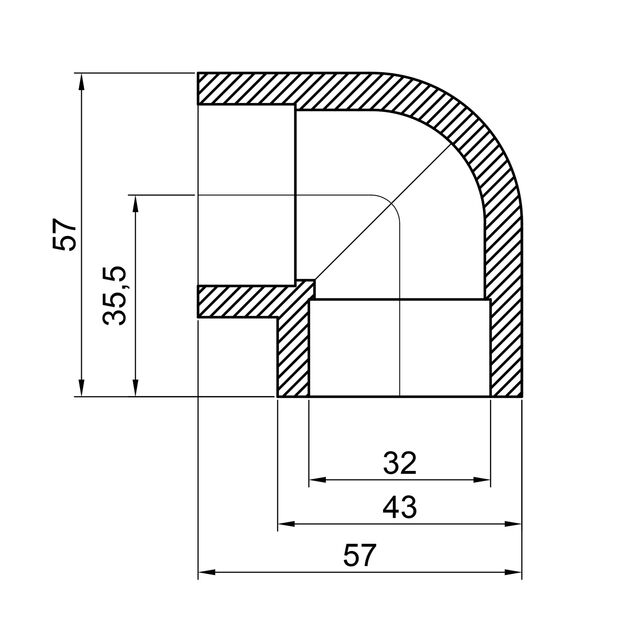 Уголок PPR Thermo Alliance 32, 90°, фото , изображение 2 | SNABZHENIE.com.ua Уголок PPR Thermo Alliance 32, 90°, фото , изображение 2 | SNABZHENIE.com.ua