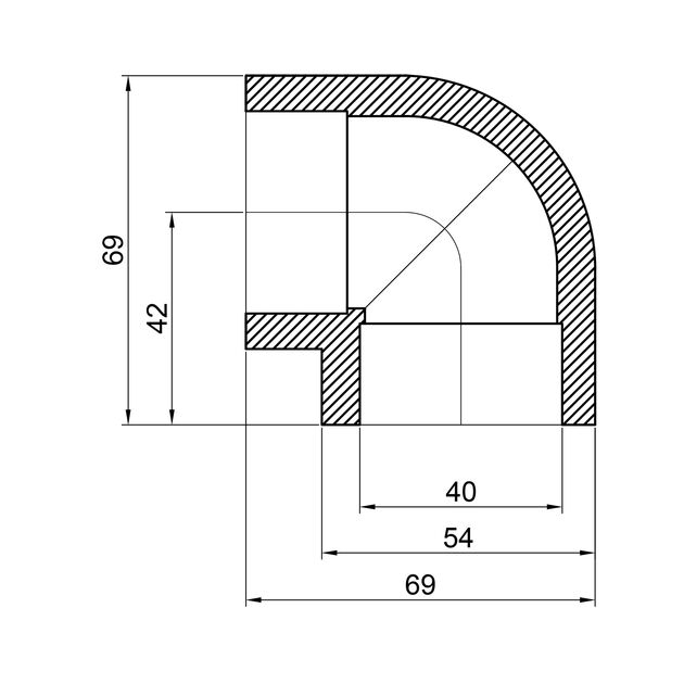 Уголок PPR Thermo Alliance 40, 90°, фото , изображение 2 | SNABZHENIE.com.ua Уголок PPR Thermo Alliance 40, 90°, фото , изображение 2 | SNABZHENIE.com.ua