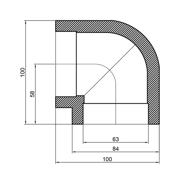 Уголок PPR Thermo Alliance 63, 90°, фото , изображение 2 | SNABZHENIE.com.ua Уголок PPR Thermo Alliance 63, 90°, фото , изображение 2 | SNABZHENIE.com.ua