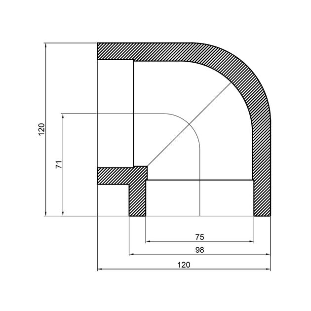 Уголок PPR Thermo Alliance 75, 90°, фото , изображение 2 | SNABZHENIE.com.ua Уголок PPR Thermo Alliance 75, 90°, фото , изображение 2 | SNABZHENIE.com.ua