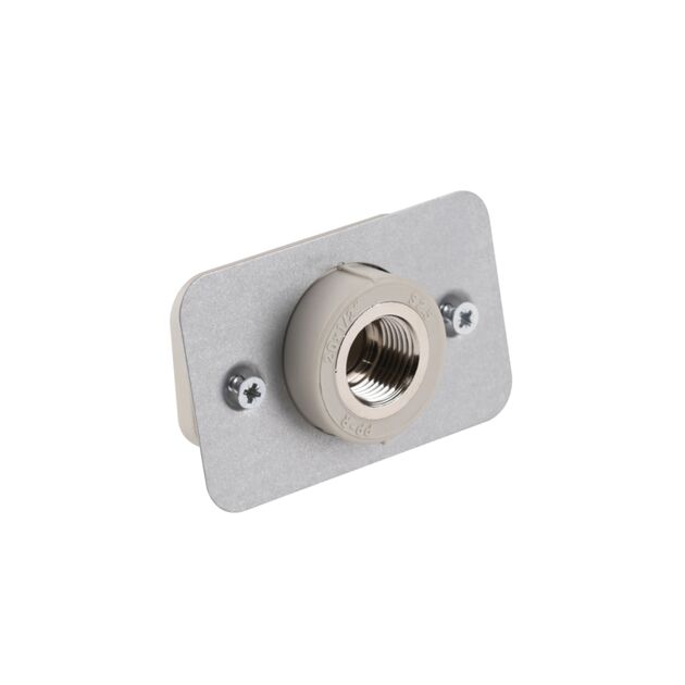 Уголок PPR Thermo Alliance 20х1/2" ВР, под гипсокартон, фото  | SNABZHENIE.com.ua