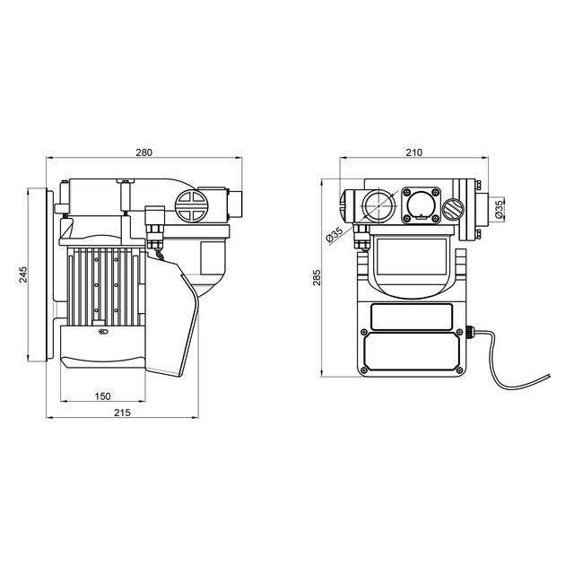 Насосная станция с автоматикой Thermo Alliance AWZB-680N 0,68 кВт, фото , зображення 2 | SNABZHENIE.com.ua Насосная станция с автоматикой Thermo Alliance AWZB-680N 0,68 кВт, фото , зображення 2 | SNABZHENIE.com.ua