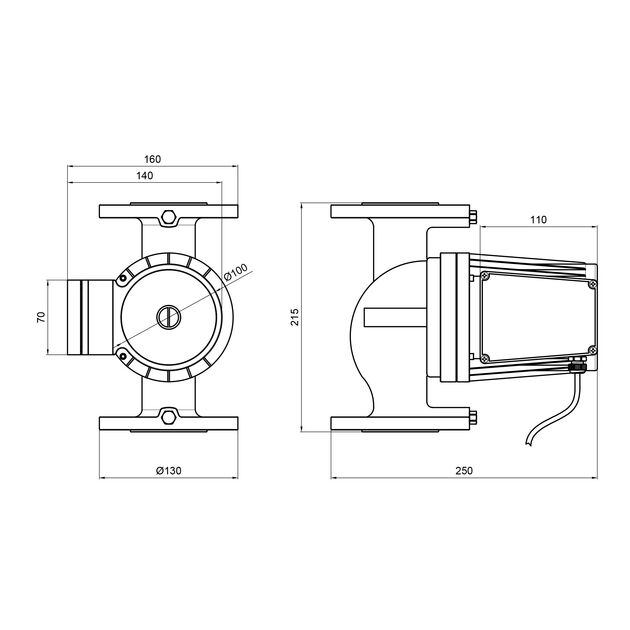 Насос циркуляционный Thermo Alliance LPA40-13-550, фото , зображення 2 | SNABZHENIE.com.ua Насос циркуляционный Thermo Alliance LPA40-13-550, фото , зображення 2 | SNABZHENIE.com.ua