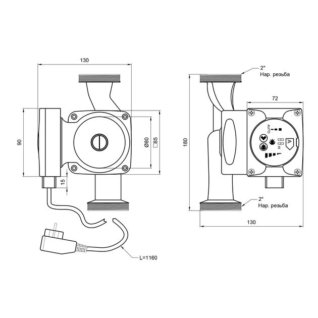 Насос циркуляционный Thermo Alliance LPSA 32/60/180, фото , зображення 2 | SNABZHENIE.com.ua Насос циркуляционный Thermo Alliance LPSA 32/60/180, фото , зображення 2 | SNABZHENIE.com.ua