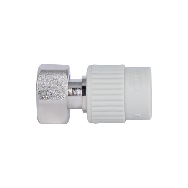 Муфта под Евроконус PPR с накидной гайкой Thermo Alliance 20х3/4" ВР с латунным штоком, фото , зображення 8 | SNABZHENIE.com.ua Муфта под Евроконус PPR с накидной гайкой Thermo Alliance 20х3/4" ВР с латунным штоком, фото , зображення 8 | SNABZHENIE.com.ua