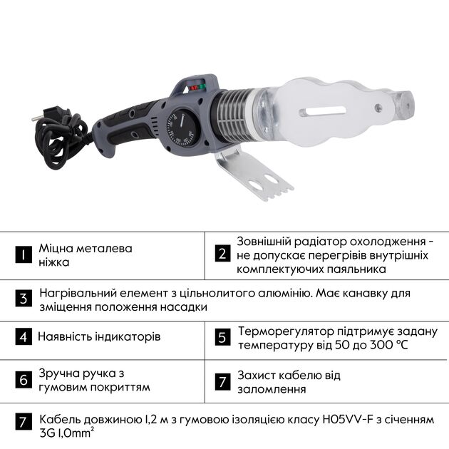 Паяльник для PPR Ø20-63 (механический), 1500 Вт Thermo Alliance BASE-101, фото , зображення 3 | SNABZHENIE.com.ua Паяльник для PPR Ø20-63 (механический), 1500 Вт Thermo Alliance BASE-101, фото , зображення 3 | SNABZHENIE.com.ua