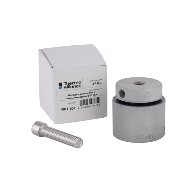 Насадка для плоского паяльника парная Ø25 Thermo Alliance PRO-202 Blue, фото , зображення 5 | SNABZHENIE.com.ua Насадка для плоского паяльника парная Ø25 Thermo Alliance PRO-202 Blue, фото , зображення 5 | SNABZHENIE.com.ua