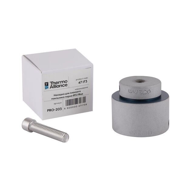 Насадка для плоского паяльника парная Ø32 Thermo Alliance PRO-203 Blue, фото , зображення 5 | SNABZHENIE.com.ua Насадка для плоского паяльника парная Ø32 Thermo Alliance PRO-203 Blue, фото , зображення 5 | SNABZHENIE.com.ua