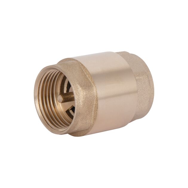 Обратний клапан Thermo Alliance Base 3/4"ВВ Slim с латунным штоком TAB240W20S, фото , изображение 3 | SNABZHENIE.com.ua Обратний клапан Thermo Alliance Base 3/4"ВВ Slim с латунным штоком TAB240W20S, фото , изображение 3 | SNABZHENIE.com.ua