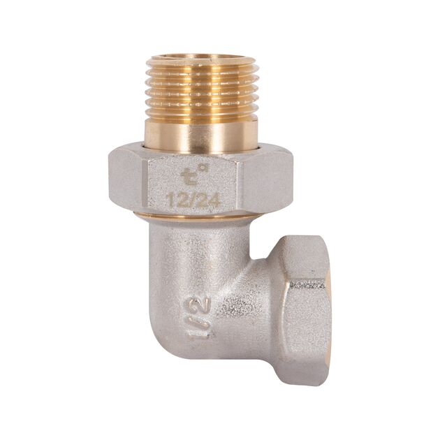 Сгон-американка Thermo Alliance Base 1/2"ВН угловой, никель  SD191W15, фото , изображение 4 | SNABZHENIE.com.ua Сгон-американка Thermo Alliance Base 1/2"ВН угловой, никель  SD191W15, фото , изображение 4 | SNABZHENIE.com.ua