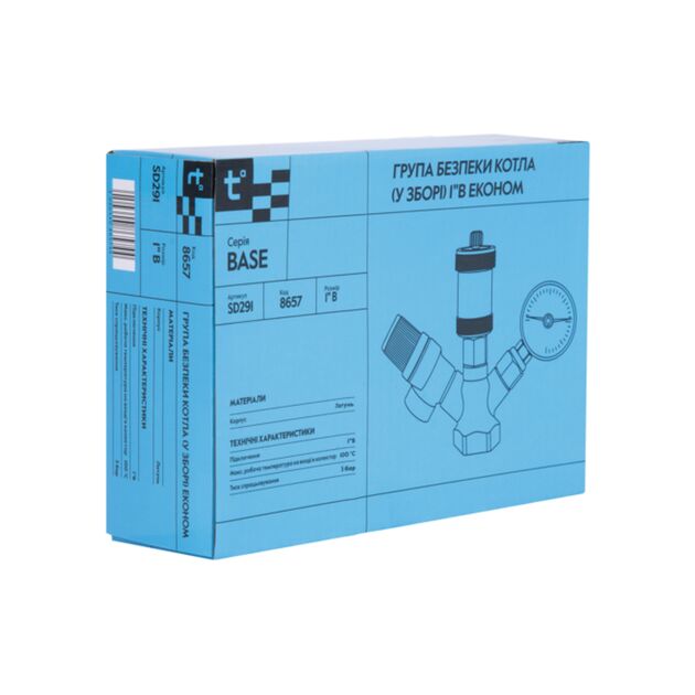 Группа безопасности котла Thermo Alliance Base Plus 1" SD291, фото , изображение 7 | SNABZHENIE.com.ua Группа безопасности котла Thermo Alliance Base Plus 1" SD291, фото , изображение 7 | SNABZHENIE.com.ua