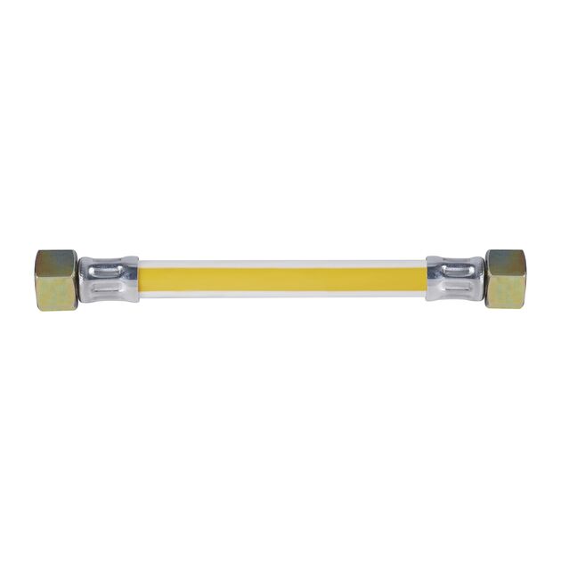 Шланг для газа Thermo Alliance белый 1/2" ВВ 120 см SD90G120, фото , изображение 3 | SNABZHENIE.com.ua Шланг для газа Thermo Alliance белый 1/2" ВВ 120 см SD90G120, фото , изображение 3 | SNABZHENIE.com.ua