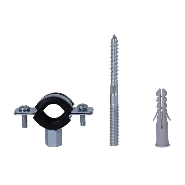 Хомут Thermo Alliance Standart 1/2" с черной резиной (D20-25 мм) SD10015B, фото , изображение 3 | SNABZHENIE.com.ua Хомут Thermo Alliance Standart 1/2" с черной резиной (D20-25 мм) SD10015B, фото , изображение 3 | SNABZHENIE.com.ua