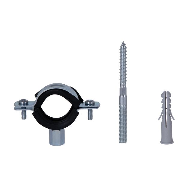 Хомут Thermo Alliance Standart 1" с черной резиной (D32-36 мм) SD10025B, фото , изображение 3 | SNABZHENIE.com.ua Хомут Thermo Alliance Standart 1" с черной резиной (D32-36 мм) SD10025B, фото , изображение 3 | SNABZHENIE.com.ua