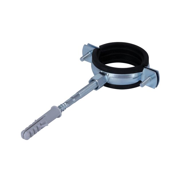 Хомут Thermo Alliance Standart 11/2" с черной резиной (D47-51 мм) SD10040B, фото  | SNABZHENIE.com.ua