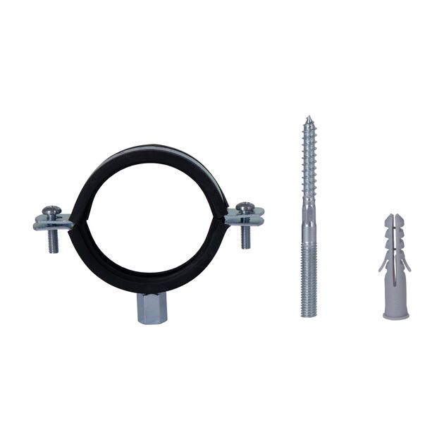 Хомут Thermo Alliance Standart 2" с черной резиной (D60-64 мм) SD10050B, фото , изображение 3 | SNABZHENIE.com.ua Хомут Thermo Alliance Standart 2" с черной резиной (D60-64 мм) SD10050B, фото , изображение 3 | SNABZHENIE.com.ua