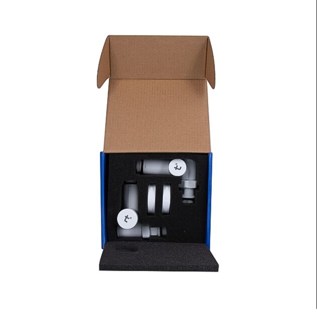 Комплект кранов Thermo Alliance Standart 1/2" белый, для полотенцесушителя угловой SF395W15HEW, фото , зображення 6 | SNABZHENIE.com.ua Комплект кранов Thermo Alliance Standart 1/2" белый, для полотенцесушителя угловой SF395W15HEW, фото , зображення 6 | SNABZHENIE.com.ua