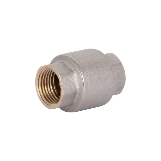 Обратный клапан Thermo Alliance Standart 1/2"ВВ с латунным штоком TAS240W15, фото , изображение 2 | SNABZHENIE.com.ua Обратный клапан Thermo Alliance Standart 1/2"ВВ с латунным штоком TAS240W15, фото , изображение 2 | SNABZHENIE.com.ua