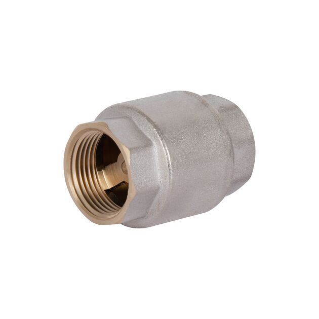 Обратный клапан Thermo Alliance Standart 3/4"ВВ с латунным штоком TAS240W20, фото , зображення 3 | SNABZHENIE.com.ua Обратный клапан Thermo Alliance Standart 3/4"ВВ с латунным штоком TAS240W20, фото , зображення 3 | SNABZHENIE.com.ua