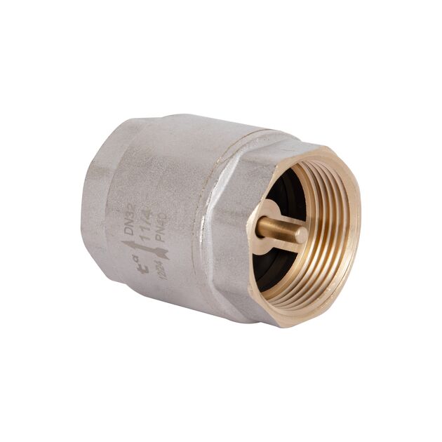 Обратный клапан Thermo Alliance Standart 1 1/4"ВВ с латунным штоком TAS240W32, фото , зображення 4 | SNABZHENIE.com.ua Обратный клапан Thermo Alliance Standart 1 1/4"ВВ с латунным штоком TAS240W32, фото , зображення 4 | SNABZHENIE.com.ua