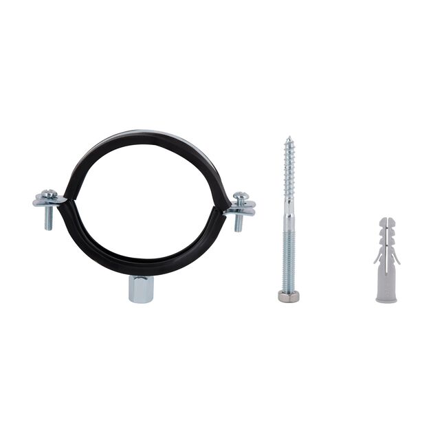 Хомут Thermo Alliance Standart 2 1/2" с черной резиной (D75-80 мм) SD10063B, фото , зображення 3 | SNABZHENIE.com.ua Хомут Thermo Alliance Standart 2 1/2" с черной резиной (D75-80 мм) SD10063B, фото , зображення 3 | SNABZHENIE.com.ua