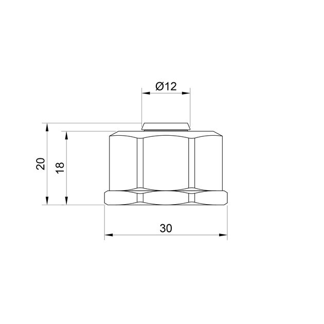 Евроконус Thermo Alliance Standart 3/4" 16х2 мм TAS346, фото , изображение 2 | SNABZHENIE.com.ua Евроконус Thermo Alliance Standart 3/4" 16х2 мм TAS346, фото , изображение 2 | SNABZHENIE.com.ua