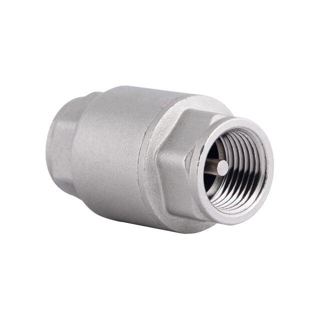 Обратний клапан Thermo Alliance Forte 1/2"ВВ никелированный с латунным штоком TAF240W15, фото , зображення 4 | SNABZHENIE.com.ua Обратний клапан Thermo Alliance Forte 1/2"ВВ никелированный с латунным штоком TAF240W15, фото , зображення 4 | SNABZHENIE.com.ua