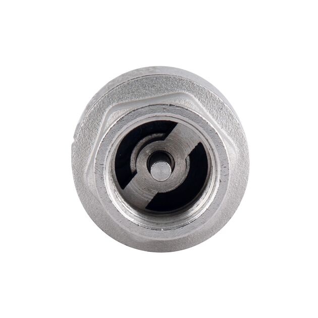 Обратний клапан Thermo Alliance Forte 1/2"ВВ никелированный с латунным штоком TAF240W15, фото , зображення 6 | SNABZHENIE.com.ua Обратний клапан Thermo Alliance Forte 1/2"ВВ никелированный с латунным штоком TAF240W15, фото , зображення 6 | SNABZHENIE.com.ua