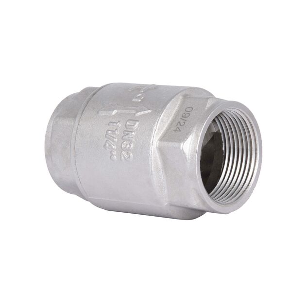 Обратний клапан Thermo Alliance Forte 1 1/4"ВВ никель с латунным штоком TAF240W32, фото , зображення 4 | SNABZHENIE.com.ua Обратний клапан Thermo Alliance Forte 1 1/4"ВВ никель с латунным штоком TAF240W32, фото , зображення 4 | SNABZHENIE.com.ua