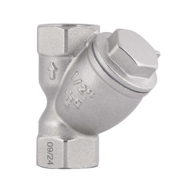 Фильтр грубой очистки Thermo Alliance Forte 1/2"ВВ никель для воды косой TAF124W15, фото , зображення 4 | SNABZHENIE.com.ua Фильтр грубой очистки Thermo Alliance Forte 1/2"ВВ никель для воды косой TAF124W15, фото , зображення 4 | SNABZHENIE.com.ua