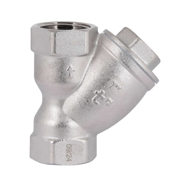 Фильтр грубой очистки Thermo Alliance Forte 1"ВВ никель для воды косой TAF124W25, фото , зображення 3 | SNABZHENIE.com.ua Фильтр грубой очистки Thermo Alliance Forte 1"ВВ никель для воды косой TAF124W25, фото , зображення 3 | SNABZHENIE.com.ua