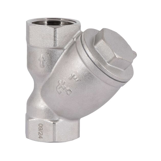 Фильтр грубой очистки Thermo Alliance Forte 1"ВВ никель для воды косой TAF124W25, фото , зображення 4 | SNABZHENIE.com.ua Фильтр грубой очистки Thermo Alliance Forte 1"ВВ никель для воды косой TAF124W25, фото , зображення 4 | SNABZHENIE.com.ua