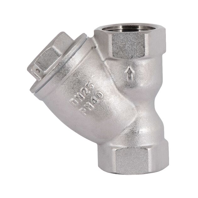 Фильтр грубой очистки Thermo Alliance Forte 1"ВВ никель для воды косой TAF124W25, фото , зображення 5 | SNABZHENIE.com.ua Фильтр грубой очистки Thermo Alliance Forte 1"ВВ никель для воды косой TAF124W25, фото , зображення 5 | SNABZHENIE.com.ua