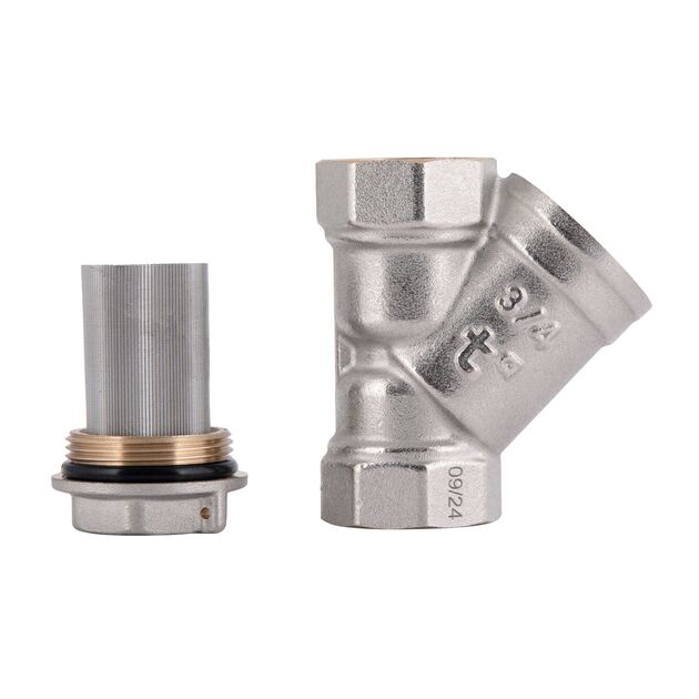 Фильтр грубой очистки Thermo Alliance Standart 3/4"ВВ никель для воды косой TAS124W20, фото , зображення 6 | SNABZHENIE.com.ua Фильтр грубой очистки Thermo Alliance Standart 3/4"ВВ никель для воды косой TAS124W20, фото , зображення 6 | SNABZHENIE.com.ua