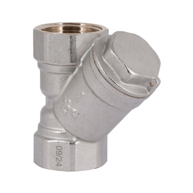 Фильтр грубой очистки Thermo Alliance Standart 1"ВВ никель для воды косой TAS124W25, фото , зображення 4 | SNABZHENIE.com.ua Фильтр грубой очистки Thermo Alliance Standart 1"ВВ никель для воды косой TAS124W25, фото , зображення 4 | SNABZHENIE.com.ua