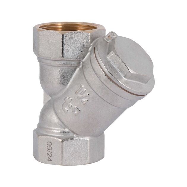 Фильтр грубой очистки Thermo Alliance Standart 1 1/4"ВВ никель для воды косой TAS124W32, фото , зображення 4 | SNABZHENIE.com.ua Фильтр грубой очистки Thermo Alliance Standart 1 1/4"ВВ никель для воды косой TAS124W32, фото , зображення 4 | SNABZHENIE.com.ua