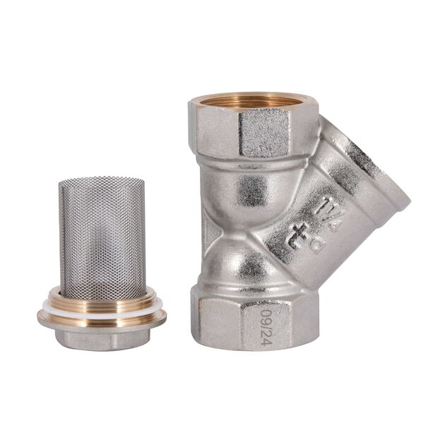 Фильтр грубой очистки Thermo Alliance Standart 1 1/4"ВВ никель для воды косой TAS124W32, фото , зображення 6 | SNABZHENIE.com.ua Фильтр грубой очистки Thermo Alliance Standart 1 1/4"ВВ никель для воды косой TAS124W32, фото , зображення 6 | SNABZHENIE.com.ua