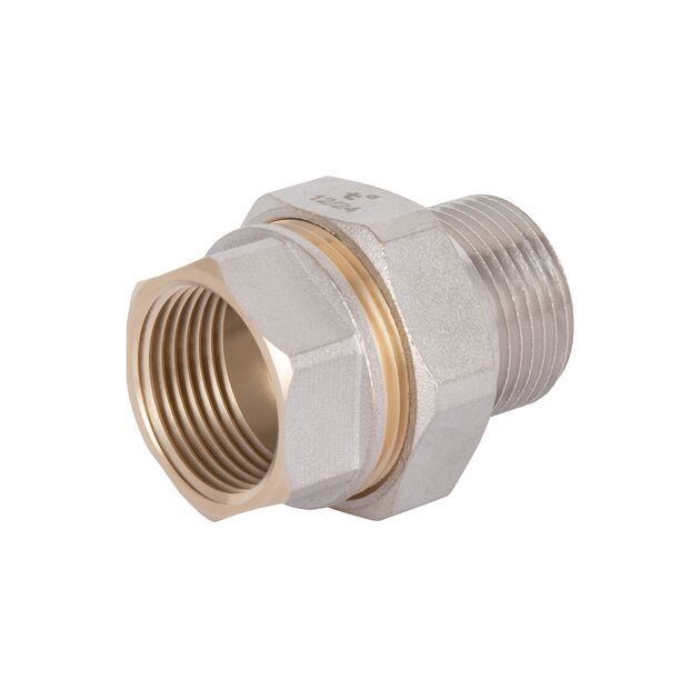 Сгон-американка Thermo Alliance Standart 1"ВН никель, прямой TAS190W25, фото , изображение 3 | SNABZHENIE.com.ua Сгон-американка Thermo Alliance Standart 1"ВН никель, прямой TAS190W25, фото , изображение 3 | SNABZHENIE.com.ua