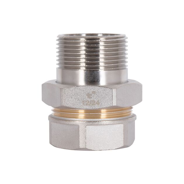 Сгон-американка Thermo Alliance Standart 1 1/4"ВН никель, прямой TAS190W32, фото  | SNABZHENIE.com.ua