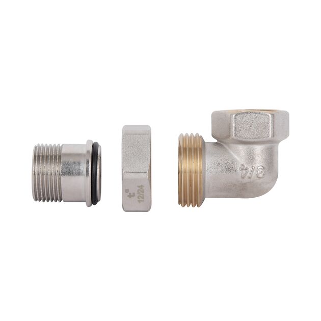 Сгон-американка Thermo Alliance Standart 3/4"ВН никель, угловой TAS191W20, фото , изображение 6 | SNABZHENIE.com.ua Сгон-американка Thermo Alliance Standart 3/4"ВН никель, угловой TAS191W20, фото , изображение 6 | SNABZHENIE.com.ua