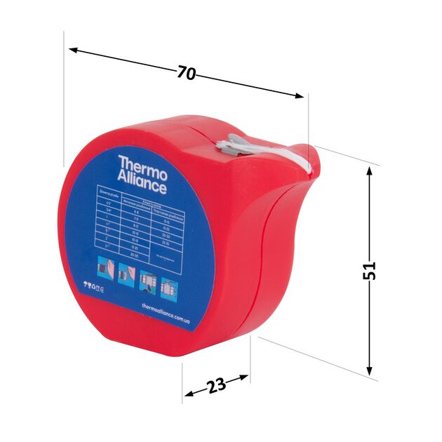 Уплотнительная нить Thermo Alliance Standart нейлоновая 50 м TAS26450, фото , изображение 2 | SNABZHENIE.com.ua Уплотнительная нить Thermo Alliance Standart нейлоновая 50 м TAS26450, фото , изображение 2 | SNABZHENIE.com.ua